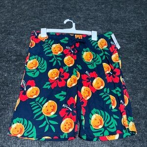 Dragon Ball Z Men Shorts Orange and Blue Swim Trunks DragonBallZ Size Small
